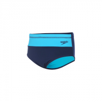 SUNGA SPEEDO JUNIOR TRADICIONAL COLOR BLOCK - MARINHO ACQUA